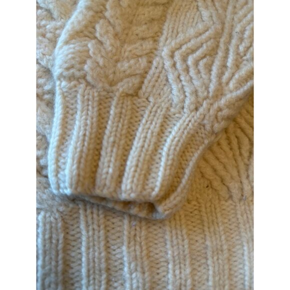 Handknitted John Ashford Sport Wool Sweater Fisherman Med - Picture 5 of 5